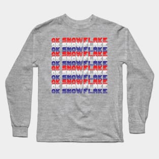 OK Snowflake Long Sleeve T-Shirt